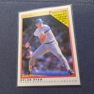 1991 O-Pee-Chee Premier - Nolan Ryan #102